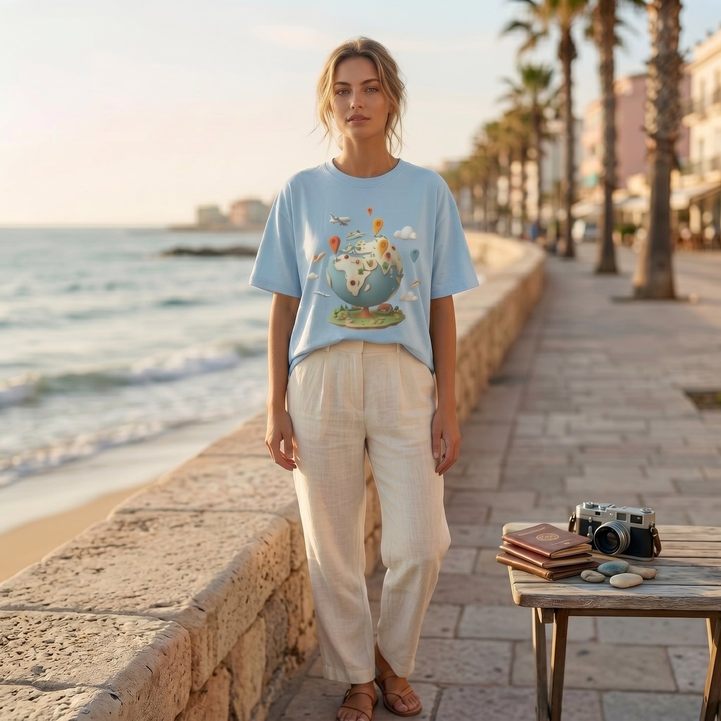 Unisex Terry Oversized Tee